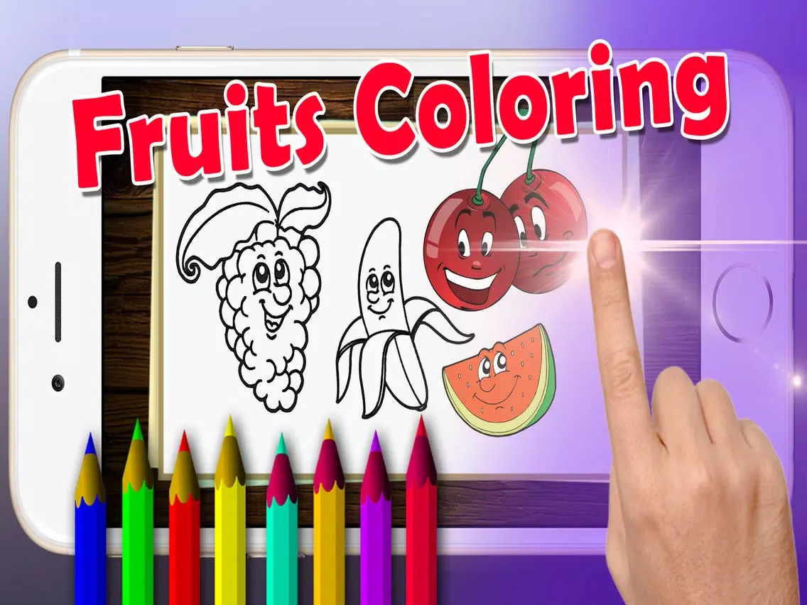 ภาพหน้าจอของ Coloring page funny for kids (coloring is fun) iPad 