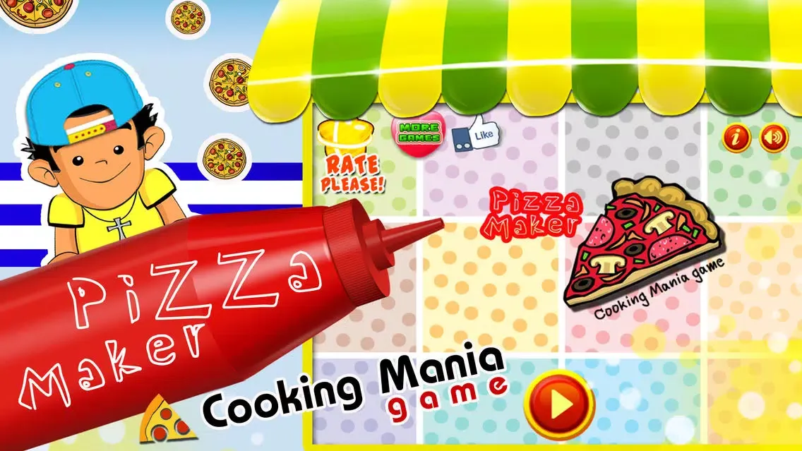 Fun Cooking Mania Pizza Hunger Screenshots