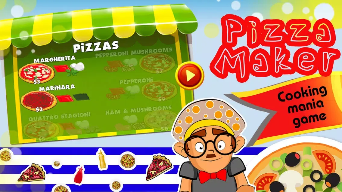 Fun Cooking Mania Pizza Hunger Screenshots