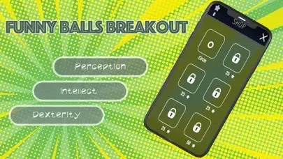 Funny Balls breakout スクリーンショット