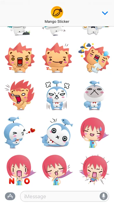 Pandadog & Friends 3D - Mango Sticker Screenshots