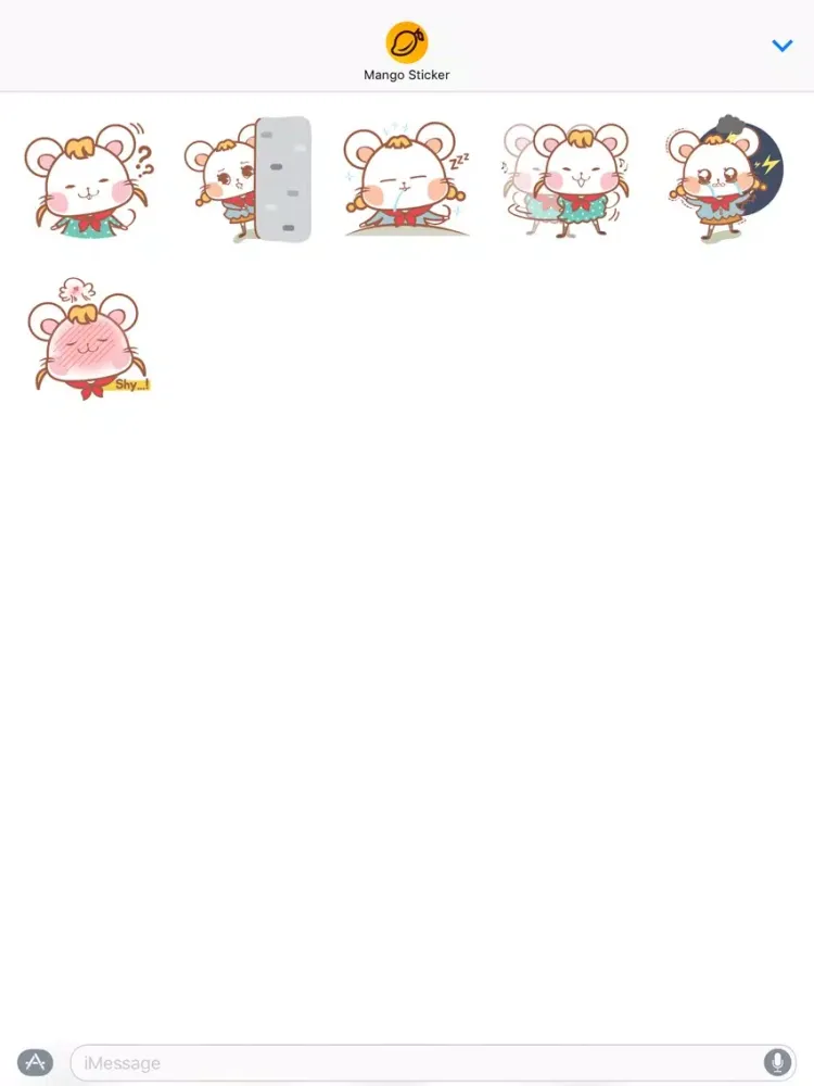 صور ChapChapMouse - Mango Sticker iPad 