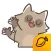 Dazzled Rockoon - Mango Sticker