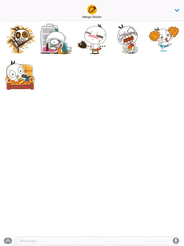 تصاویر Myong - Mango Sticker iPad 