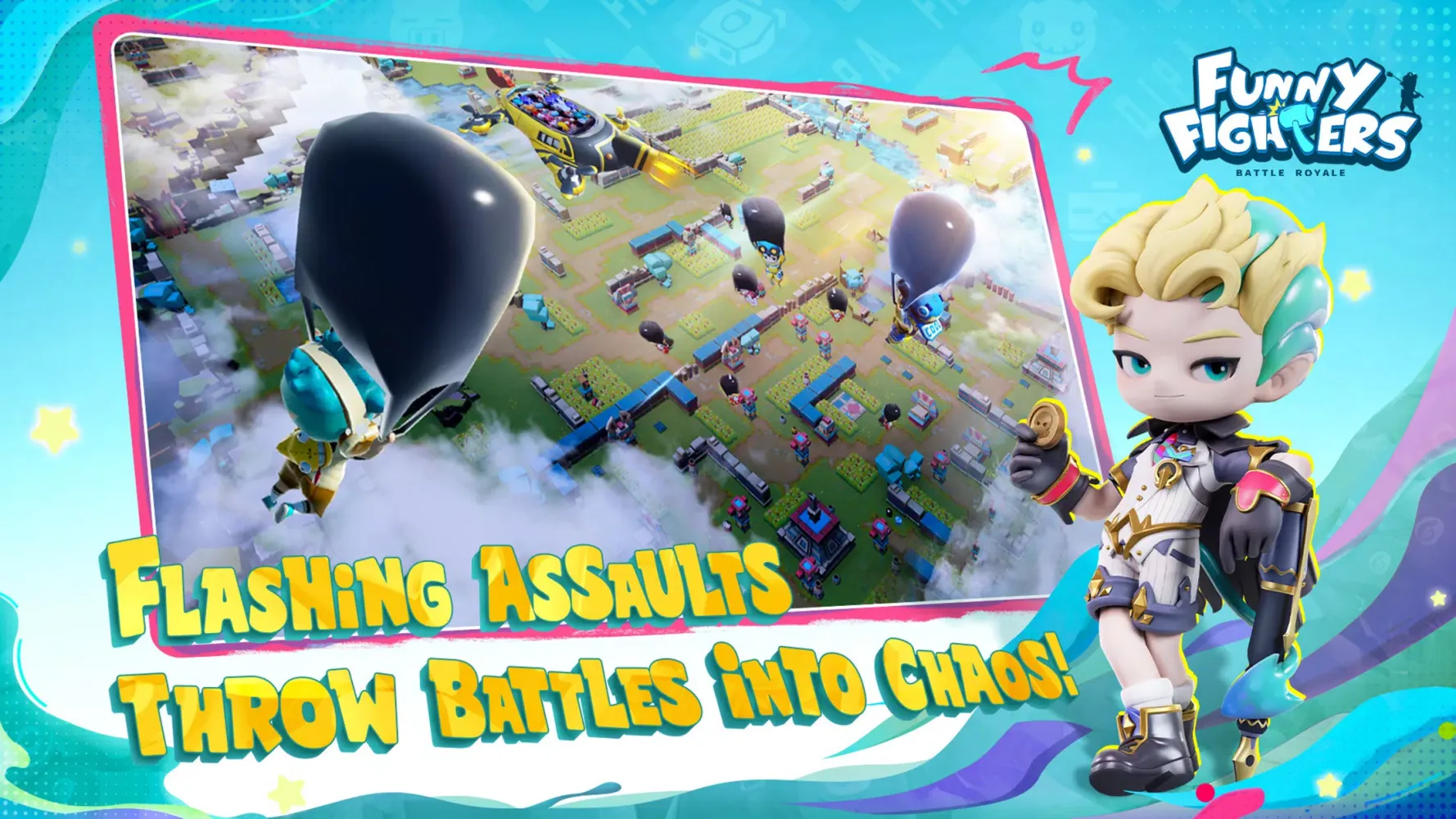 Funny Fighters: Battle Royale Screenshots