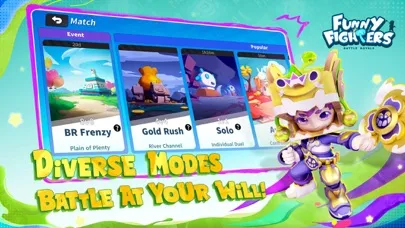 Funny Fighters: Battle Royale Screenshots