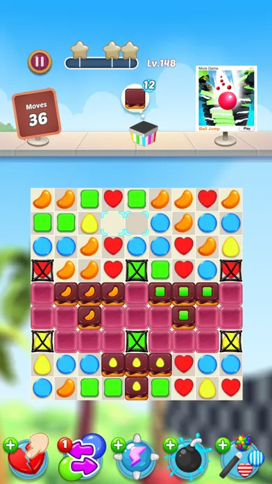 Candy Stack Jewels - Match 3应用截图