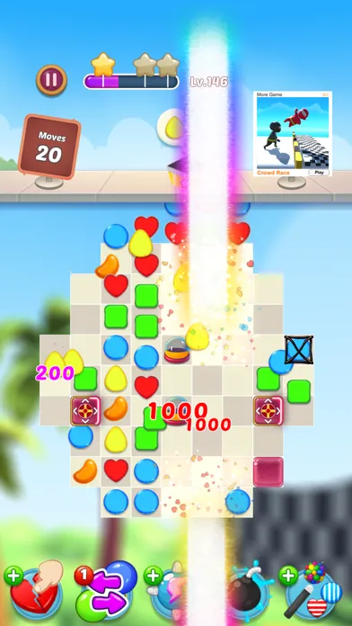 Candy Stack Jewels - Match 3应用截图