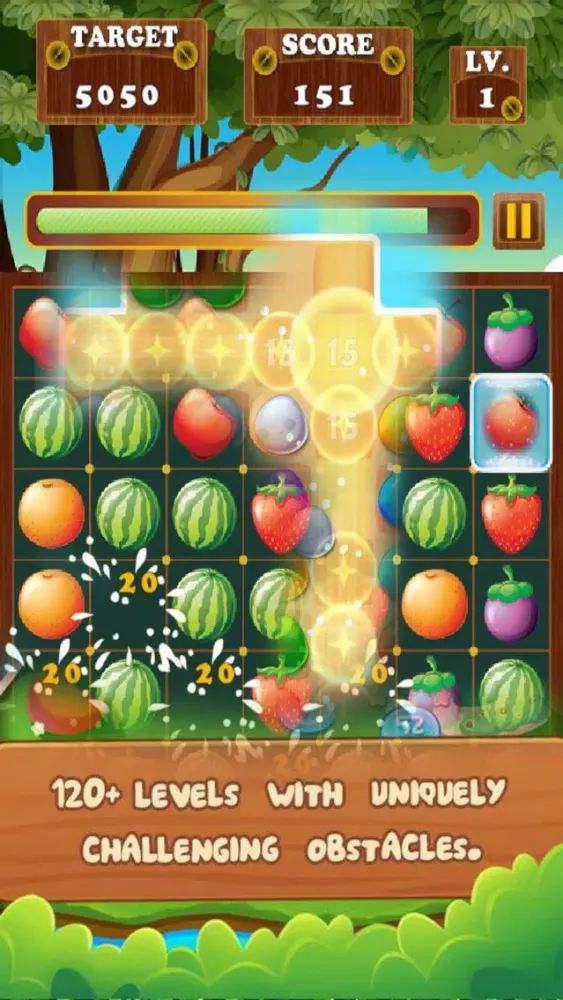Fruit Paradise: Farm Pop Crush Ekran Görüntüleri