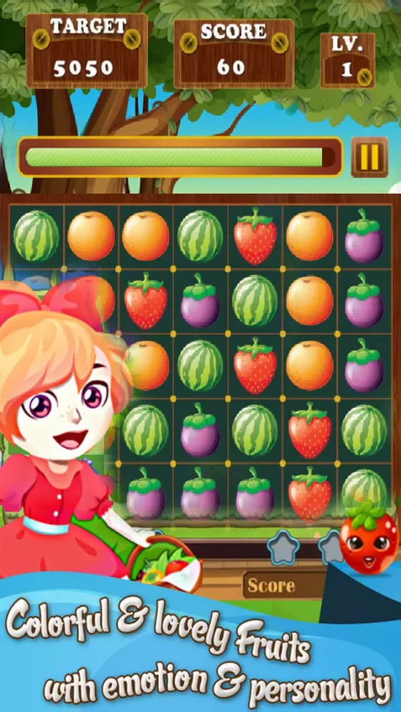 Ảnh chụp màn hình của Fruit World Splash Mania
