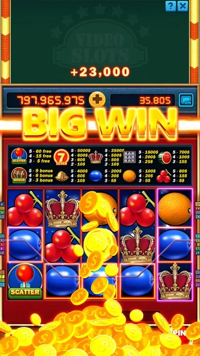 Zrzuty ekranu Model Casino Slots