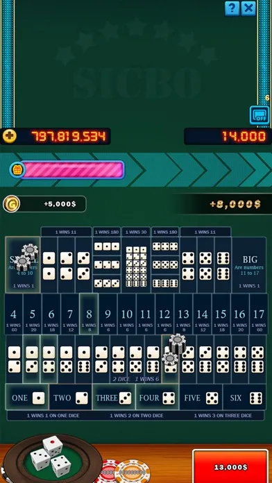 Zrzuty ekranu Model Casino Slots