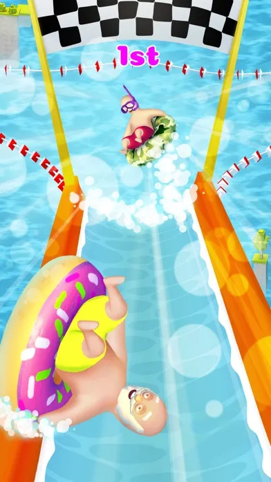 Tangkapan layar Slippery Slides