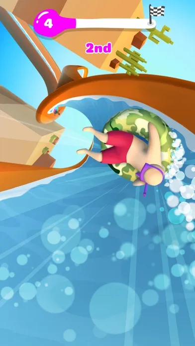 Tangkapan layar Slippery Slides