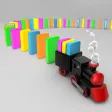 Domino Chain Train Domino Chain Train