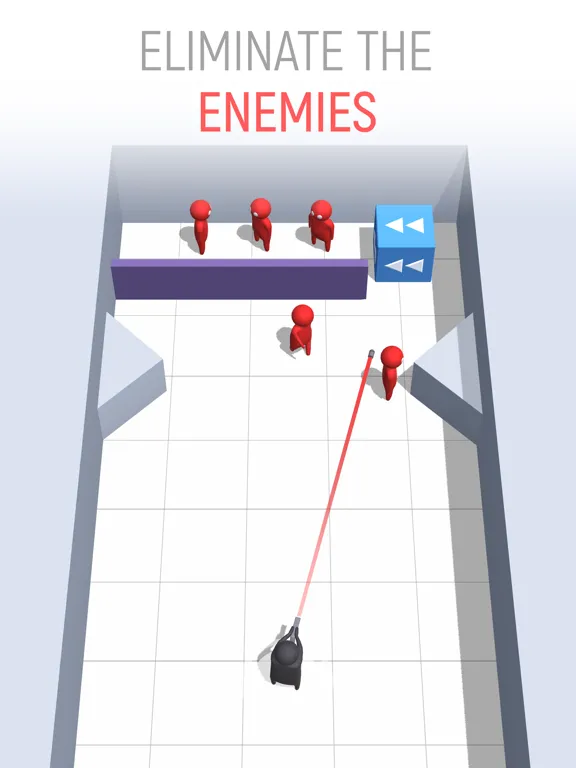Bullet Man 3D iPad  스크린샷