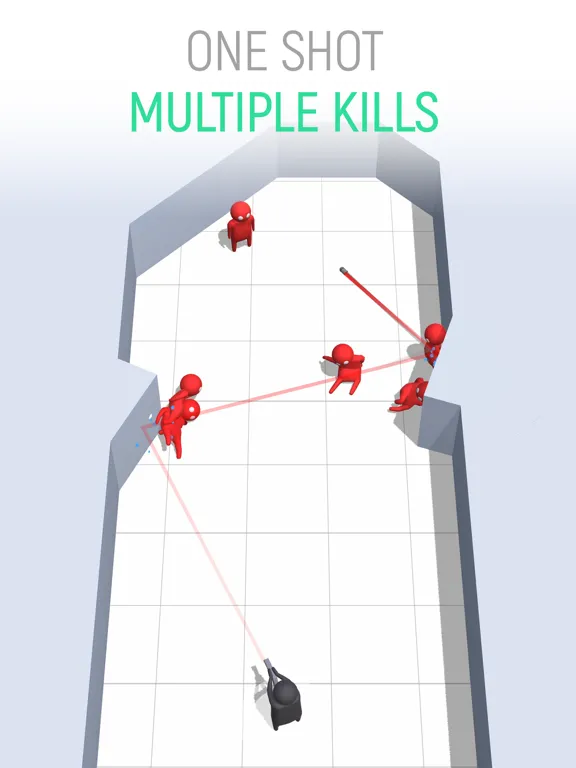 Bullet Man 3D iPad  스크린샷
