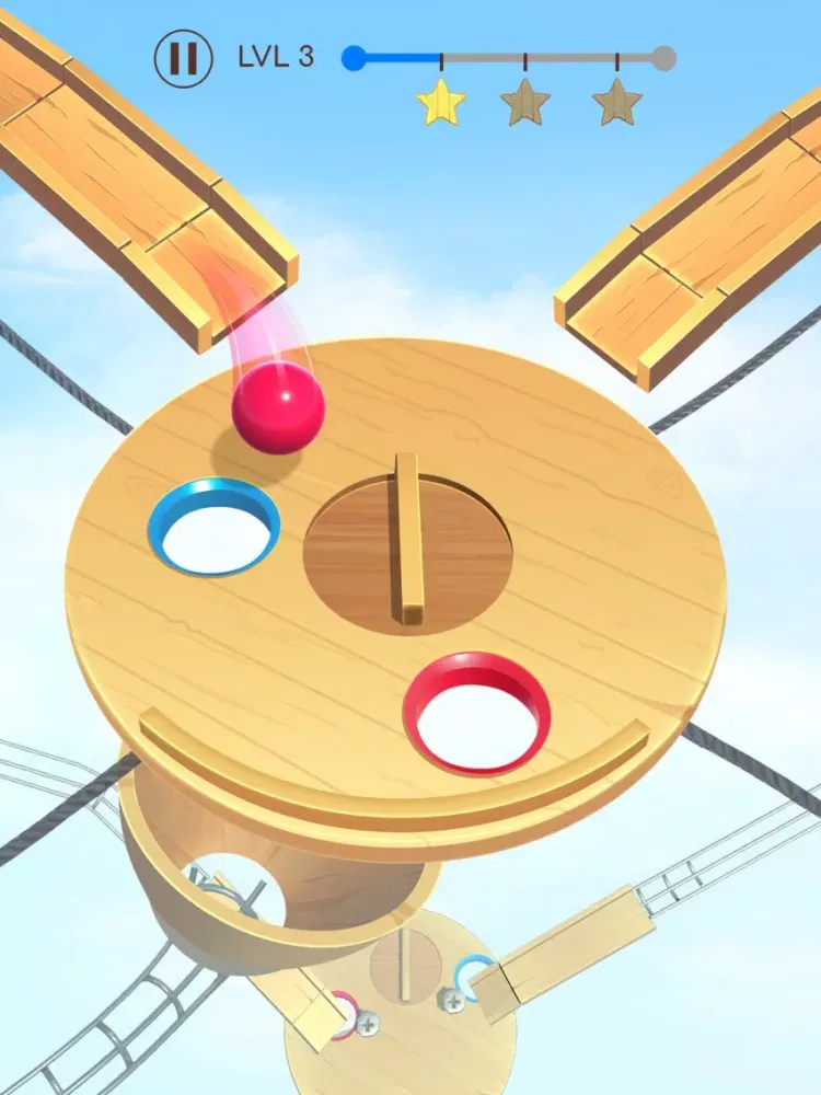 ภาพหน้าจอของ Hole the Ball 3D iPad 