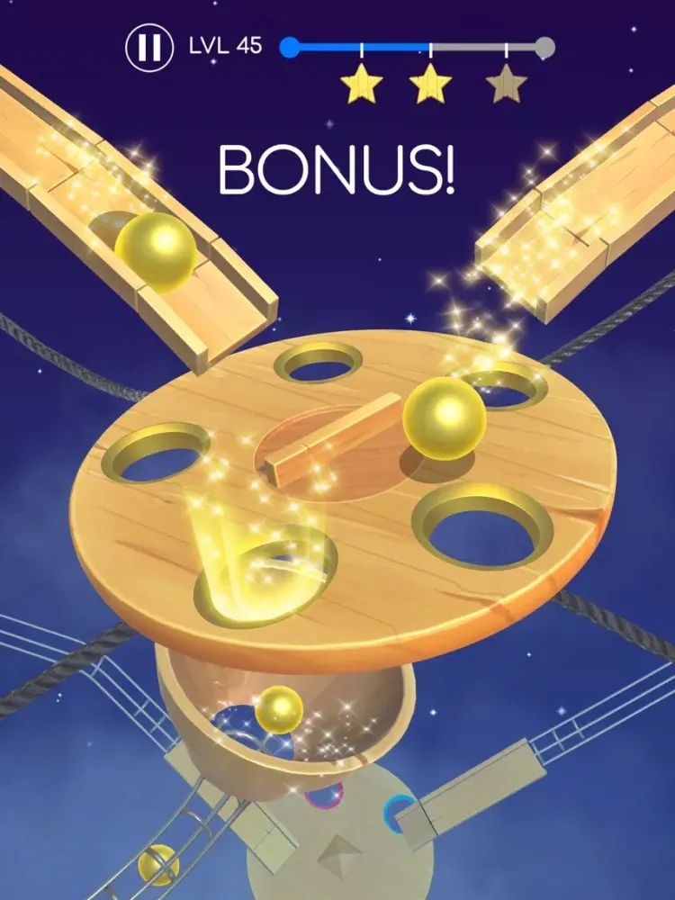 ภาพหน้าจอของ Hole the Ball 3D iPad 