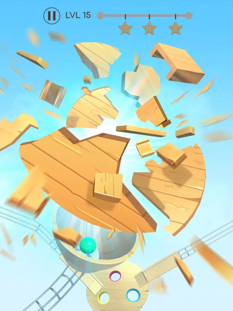 ภาพหน้าจอของ Hole the Ball 3D iPad 