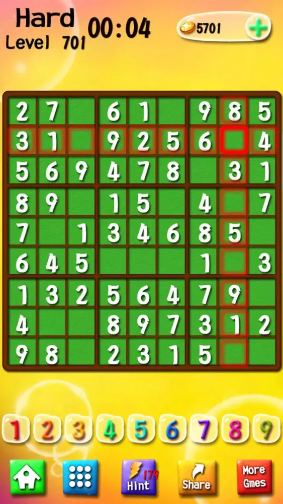 Cool Kids Sudoku Screenshots