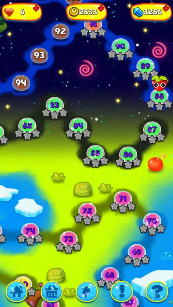 Tangkapan skrin Fruit Crush Heroes