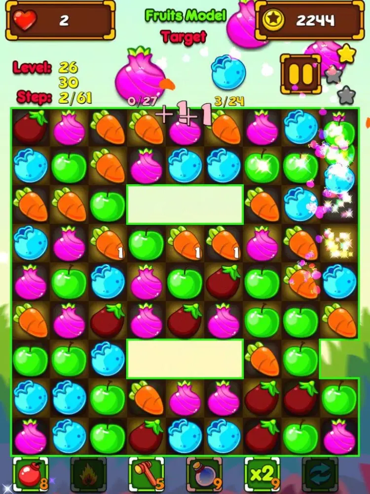Fruit Heroes Story iPad  スクリーンショット