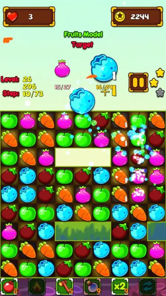 Fruit Heroes Story スクリーンショット
