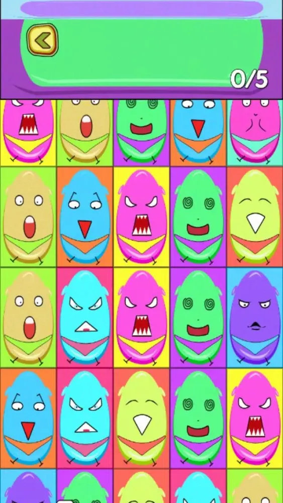Tangkapan layar Egg Face Step
