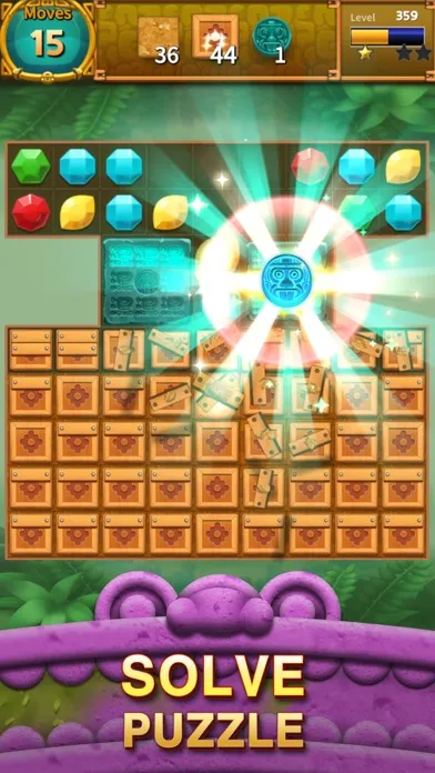 Скриншоты Jewels Temple : Match3 Puzzle