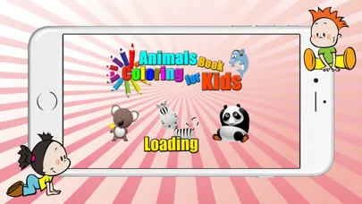 Tangkapan skrin Animal Coloring Book And Puzzles Games For Kids 1