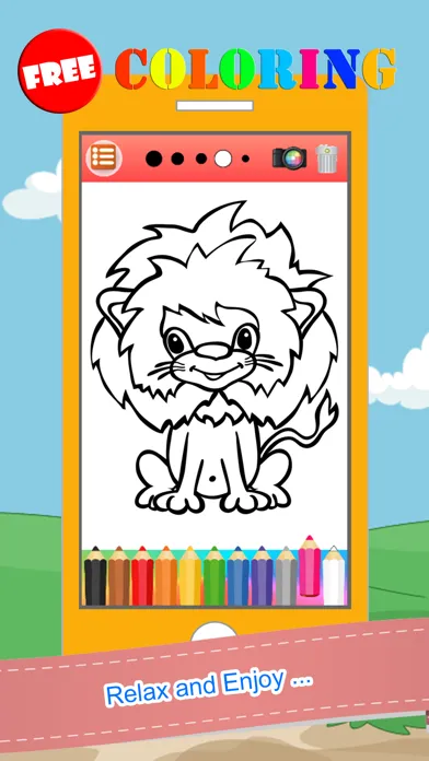 Coloring Book Of Animals Painting & Drawing Pages Screenshots