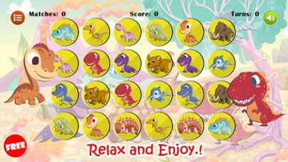 Little Dinosaur Quest - Match Games Free For Kids Screenshots