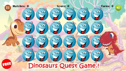 Little Dinosaur Quest - Match Games Free For Kids Screenshots