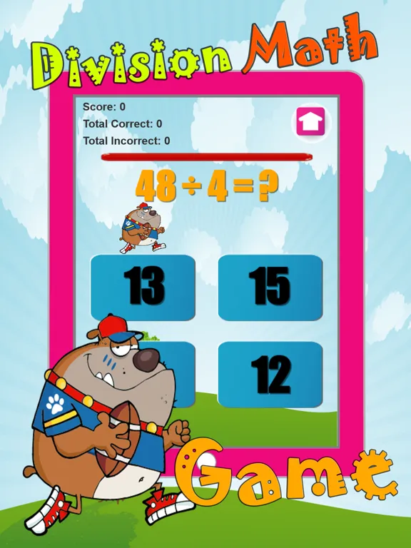 Tangkapan skrin Learning Math Division Quiz Games For Kids iPad 