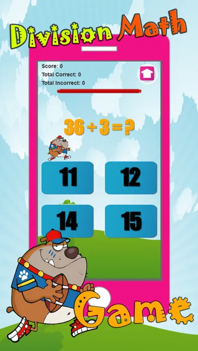 Tangkapan skrin Learning Math Division Quiz Games For Kids