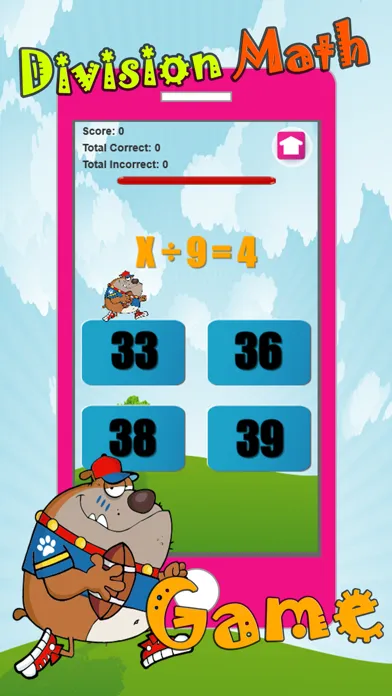 Tangkapan skrin Learning Math Division Quiz Games For Kids