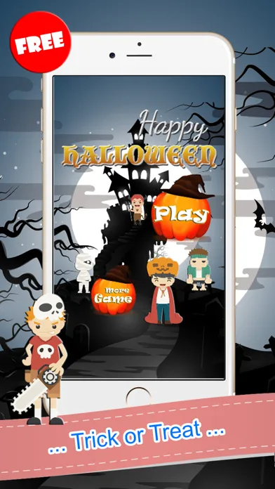Captures d'écran de Happy Halloween Trick Or Treat Coloring Book Games