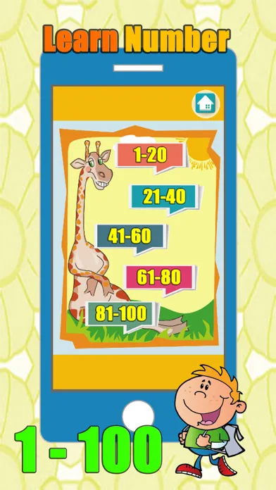 Number And Counting From 1 To 100 For Preschoolers應用截圖