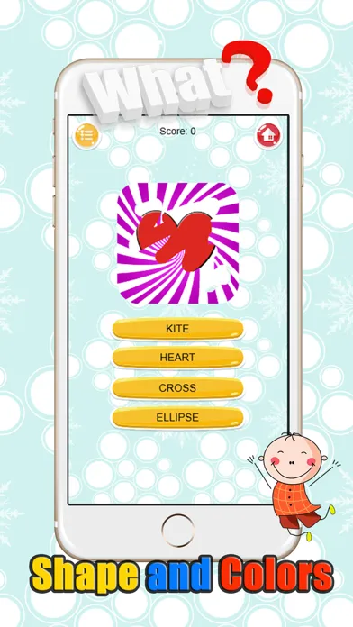 Capturas de tela do Learning Shapes And Colors 2nd Grade Game For Kids