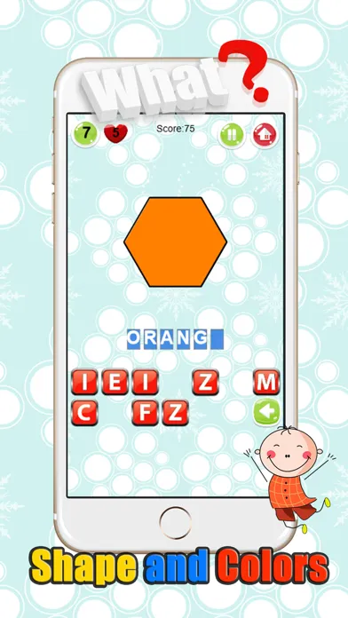 Capturas de tela do Learning Shapes And Colors 2nd Grade Game For Kids