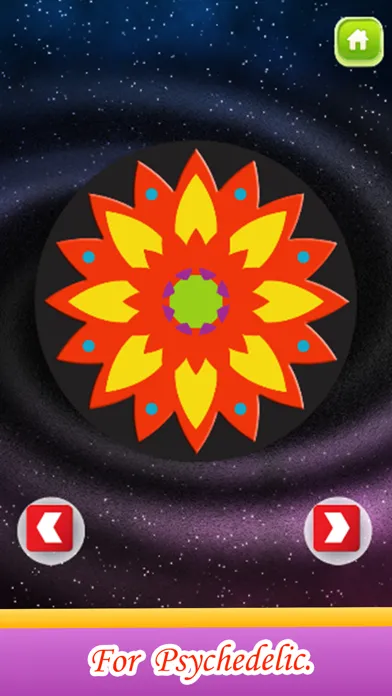 Capturas de pantalla de Flower Mandala Therapy Coloring Book Drawing Pages