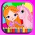 Pony And Princess Coloring Book Paint & Draw Games