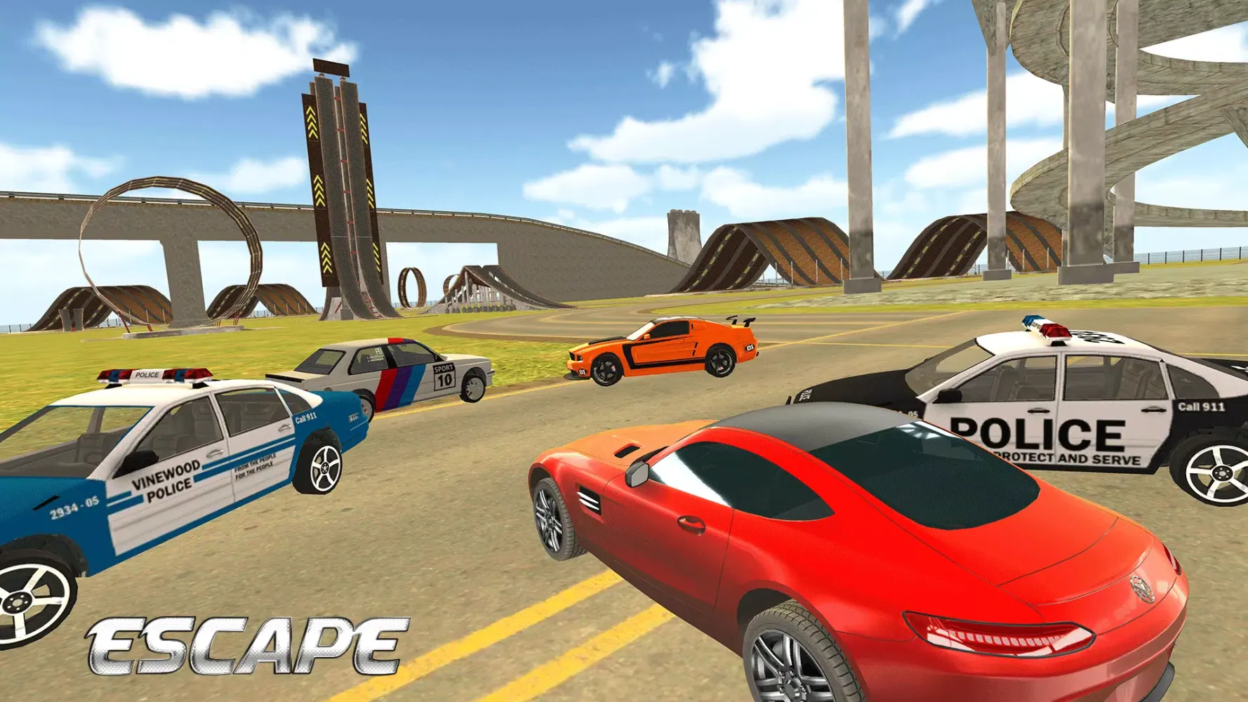 E30 - M3 Drive & Chase Police Car 3D應用截圖