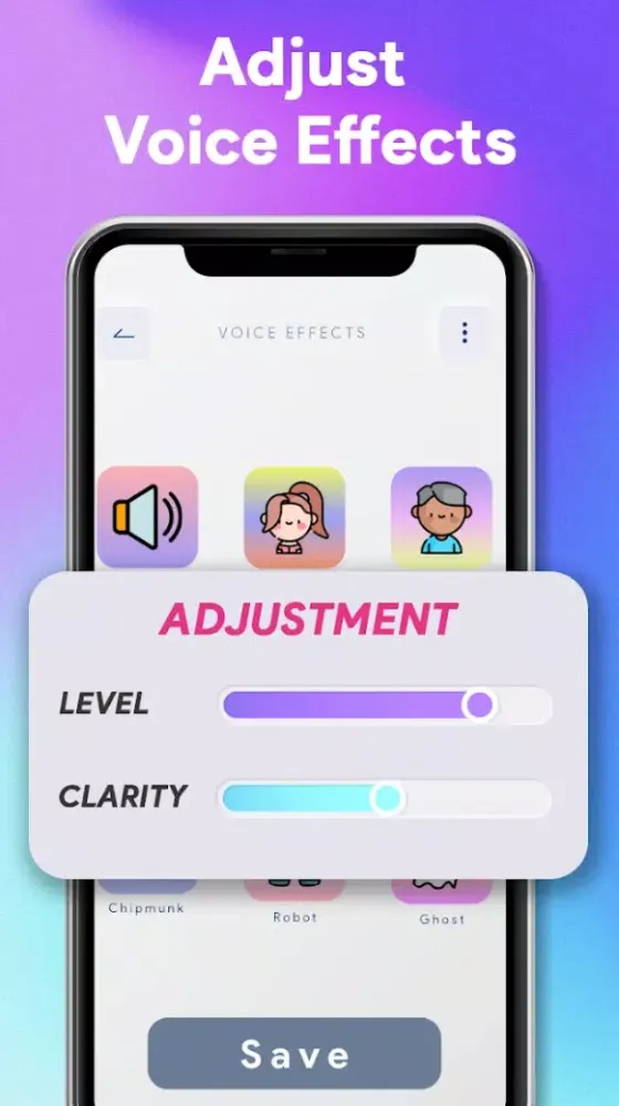 Capturas de pantalla de Funny Voice Changer