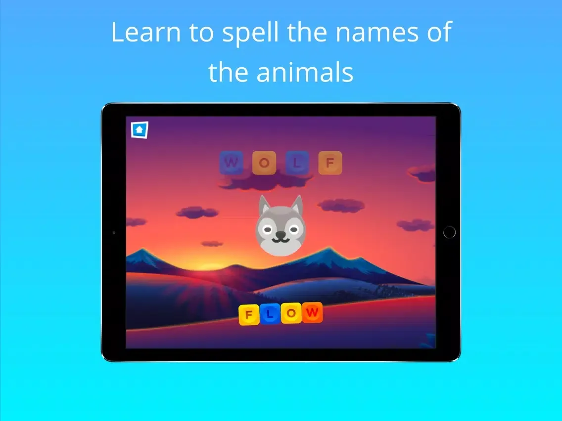 Capturas de tela do Learn With Bouncy Animals iPad 