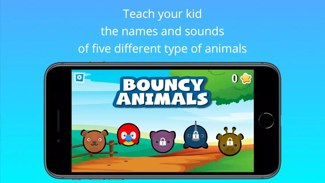 Capturas de tela do Learn With Bouncy Animals