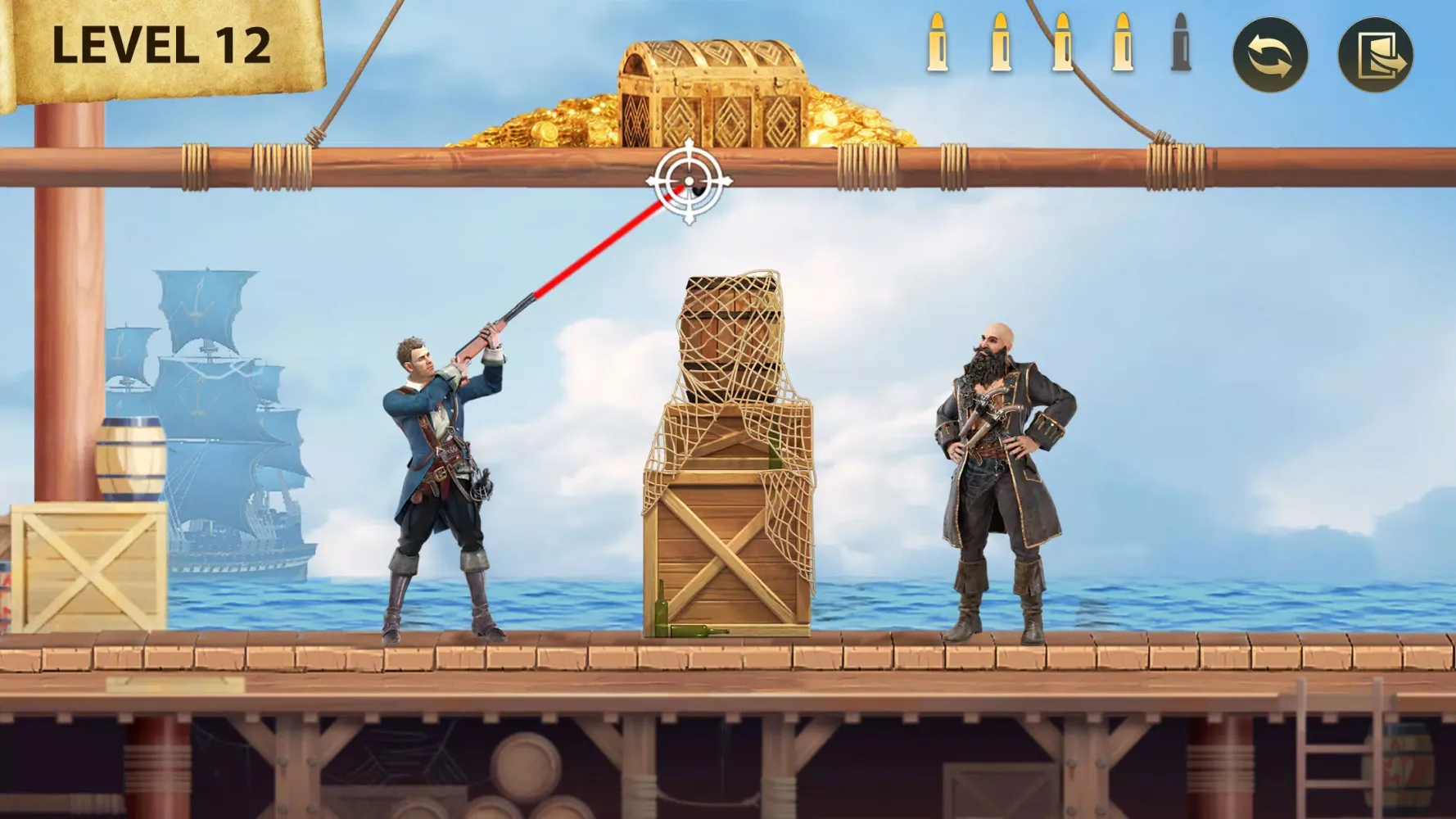 Capturas de tela do Sharpshooter