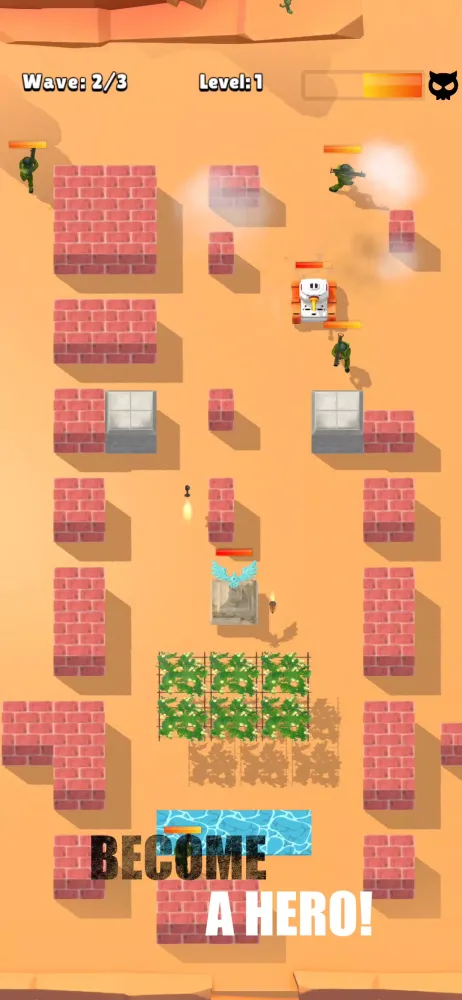 Battle city tank hero Screenshots