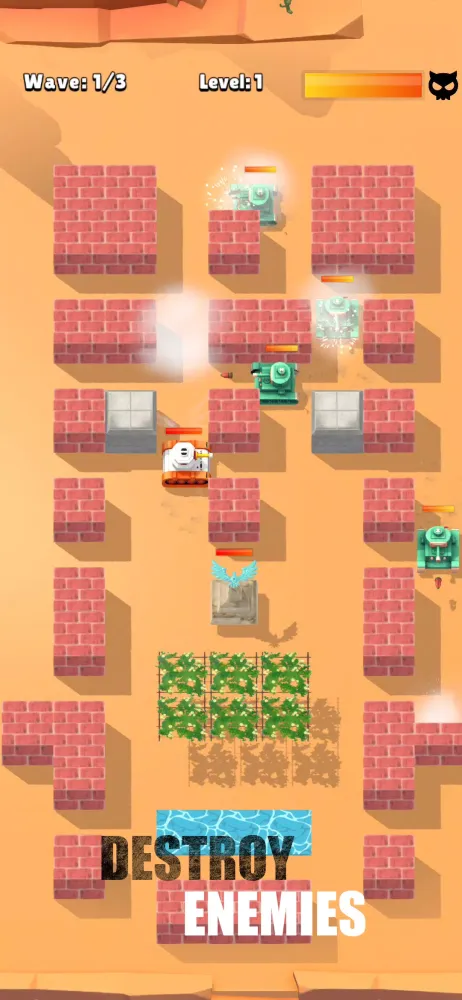 Battle city tank hero Screenshots